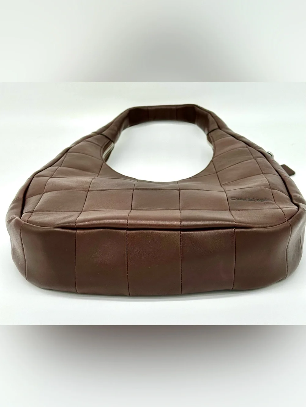 EUC Coachtopia Alter/Ego Crescent Small Shoulder Bag Maple 1